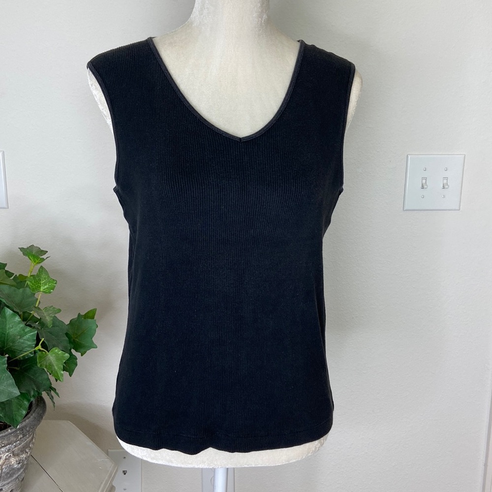 Basic Black Sleeveless Top